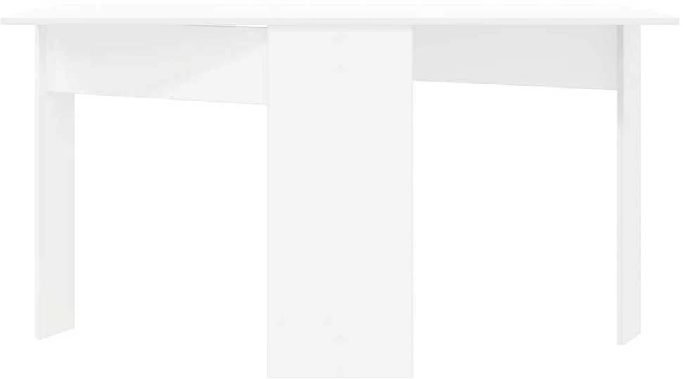 Valgomojo stalas 138 x 70 x 73,5 cm Apdirbta mediena Balta