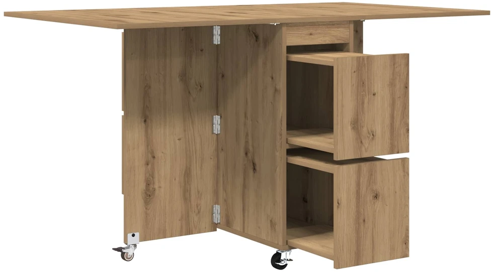 Valgomojo stalas 140 x 80 x 77 cm Apdirbta mediena Stačiakampio