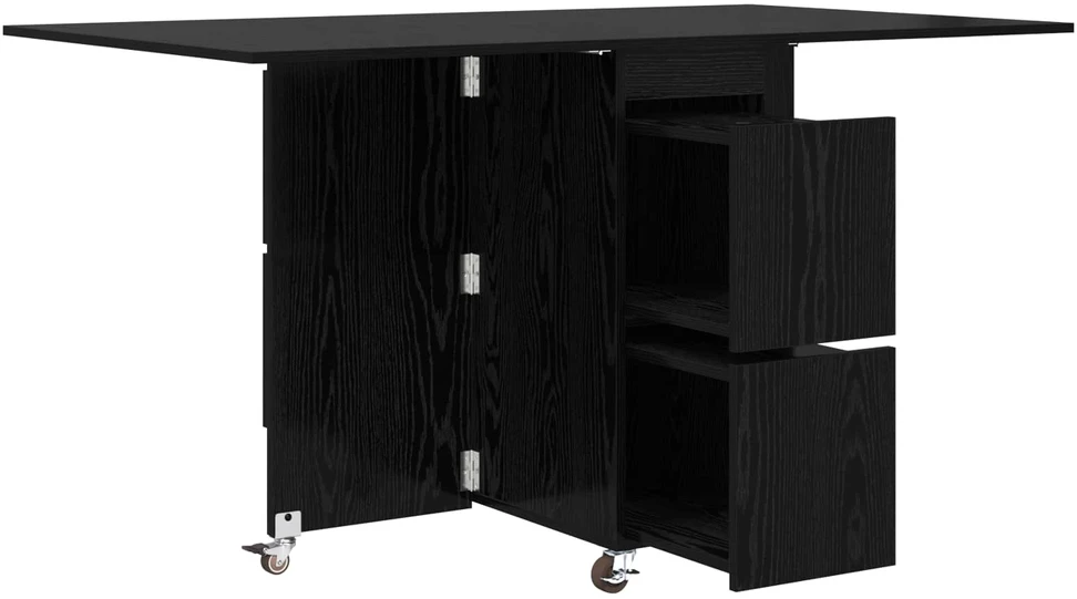 Valgomojo stalas 140 x 80 x 77 cm Apdirbta mediena Stačiakampio