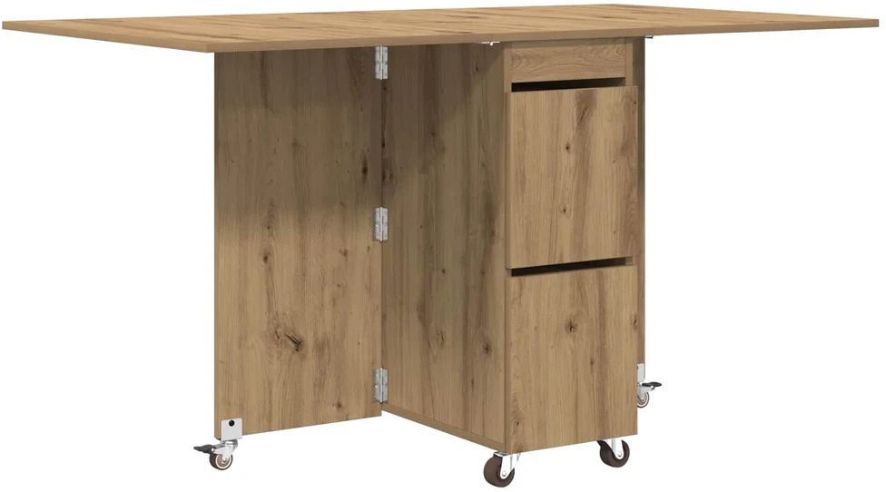 Valgomojo stalas 140 x 80 x 77 cm Apdirbta mediena Stačiakampio