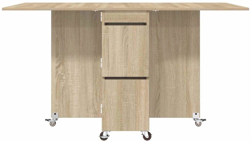 Valgomojo stalas 140 x 80 x 77 cm Apdirbta mediena Stačiakampio