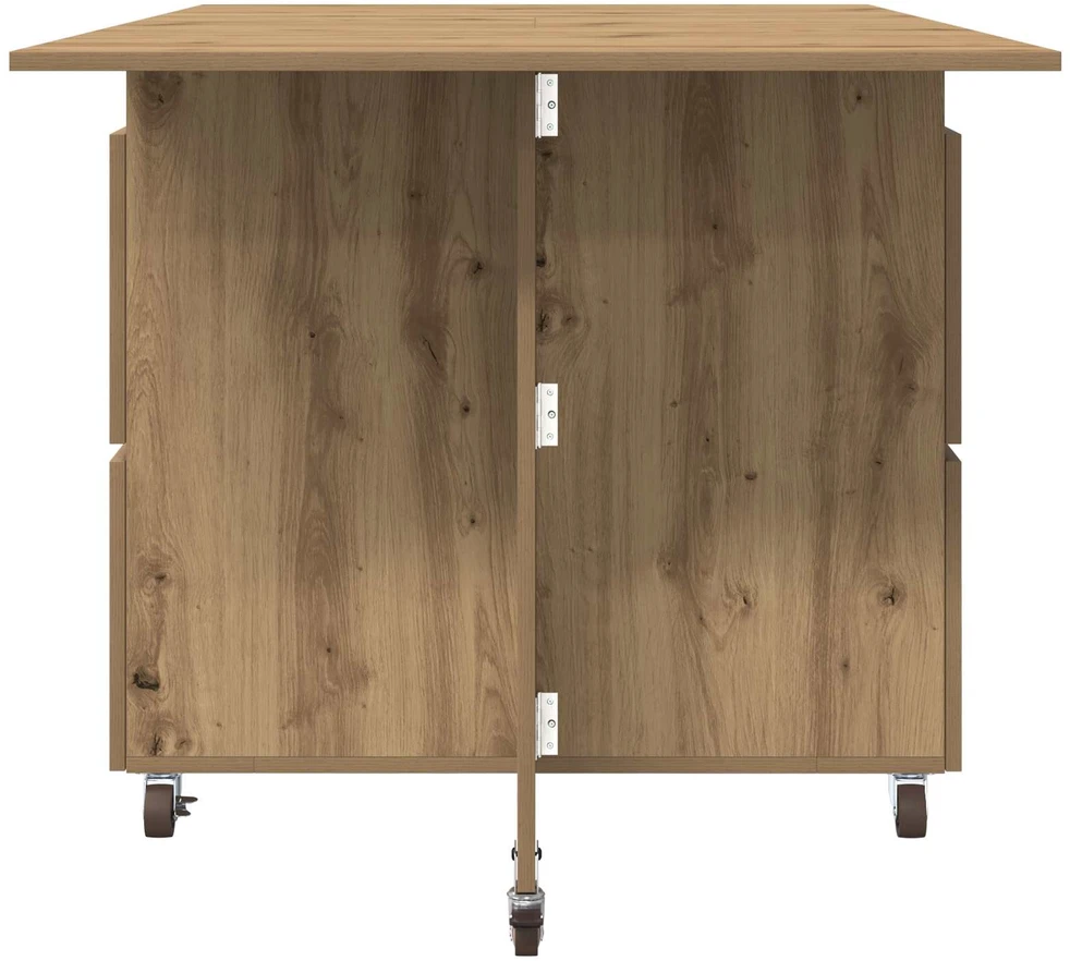 Valgomojo stalas 140 x 80 x 77 cm Apdirbta mediena Stačiakampio