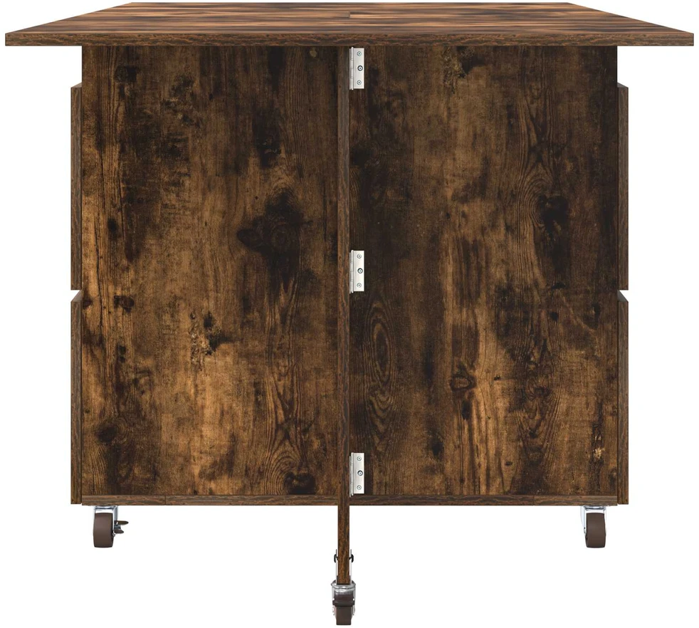 Valgomojo stalas 140 x 80 x 77 cm Apdirbta mediena Stačiakampio