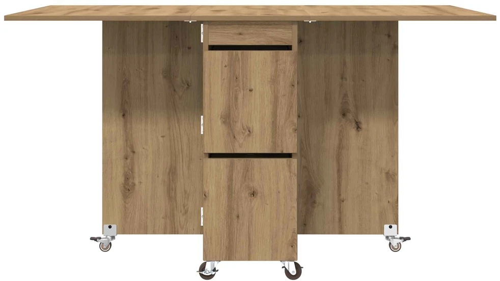 Valgomojo stalas 140 x 80 x 77 cm Apdirbta mediena Stačiakampio