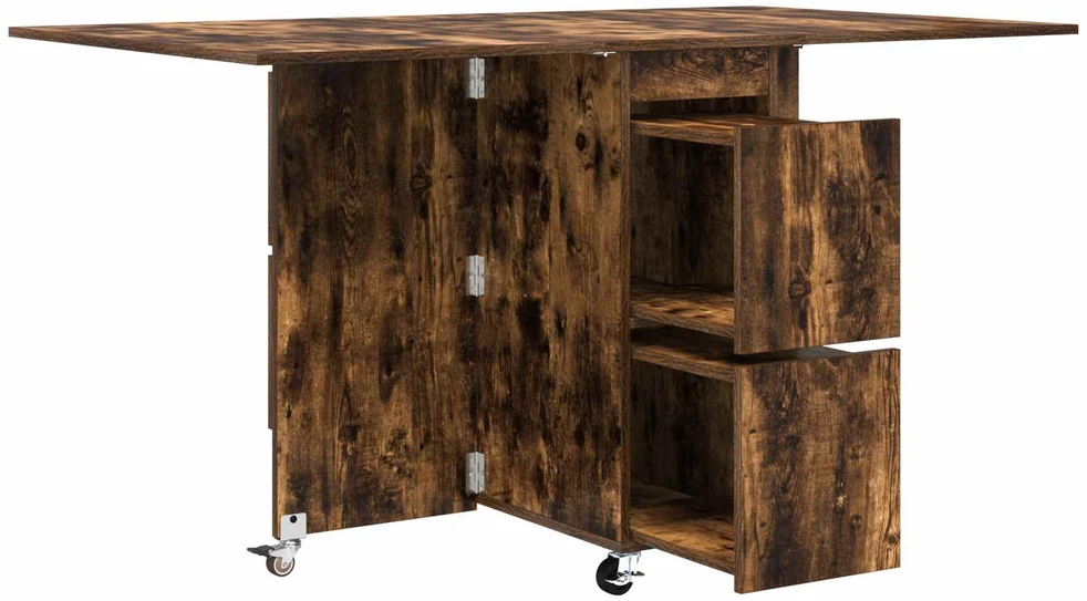 Valgomojo stalas 140 x 80 x 77 cm Apdirbta mediena Stačiakampio