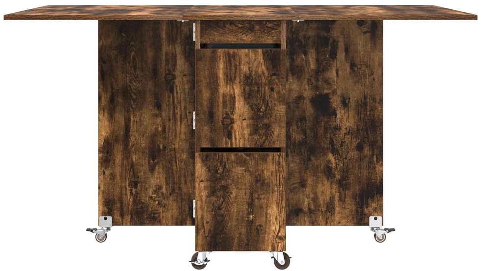 Valgomojo stalas 140 x 80 x 77 cm Apdirbta mediena Stačiakampio