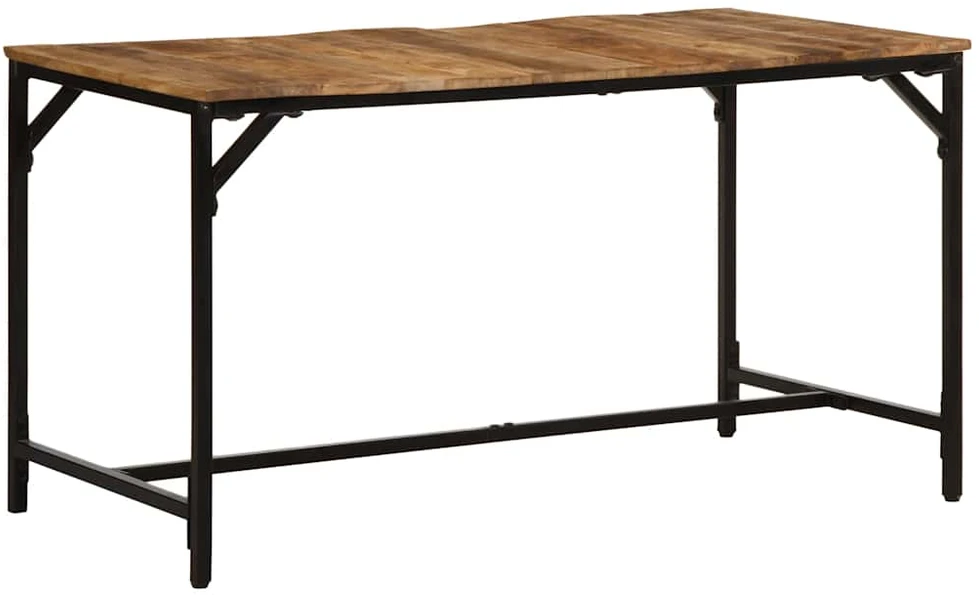 Valgomojo stalas, 140x70x75cm, mango medienos masyvas
