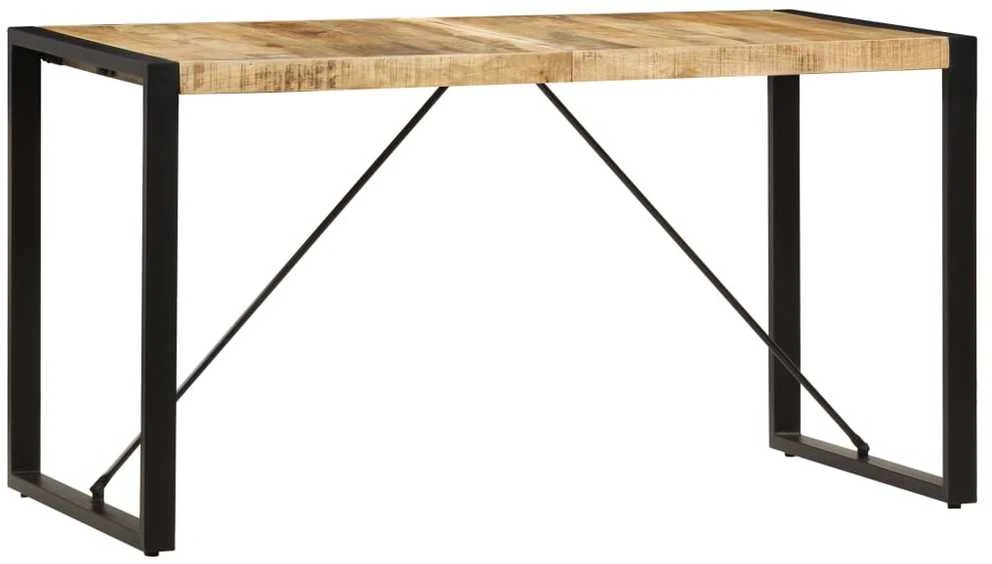 Valgomojo stalas, 140x70x75cm, mango medienos masyvas