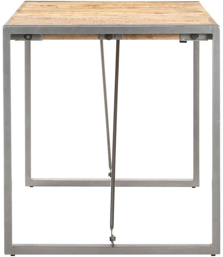 Valgomojo stalas, 140x70x75cm, mango medienos masyvas
