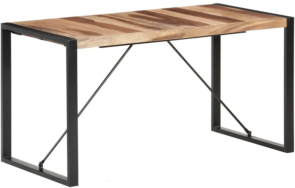 Valgomojo stalas, 140x70x75cm, medienos masyvas