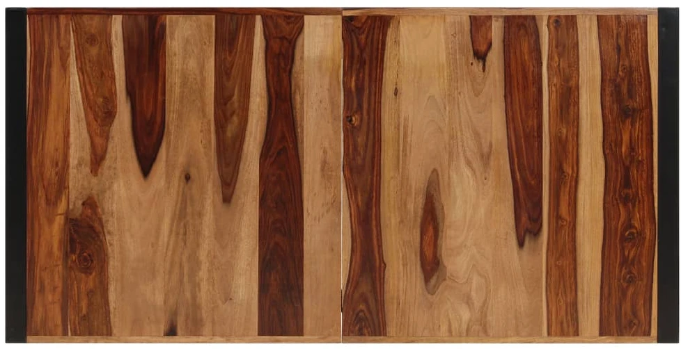 Valgomojo stalas, 140x70x75cm, rausv. dalb. medienos masyvas