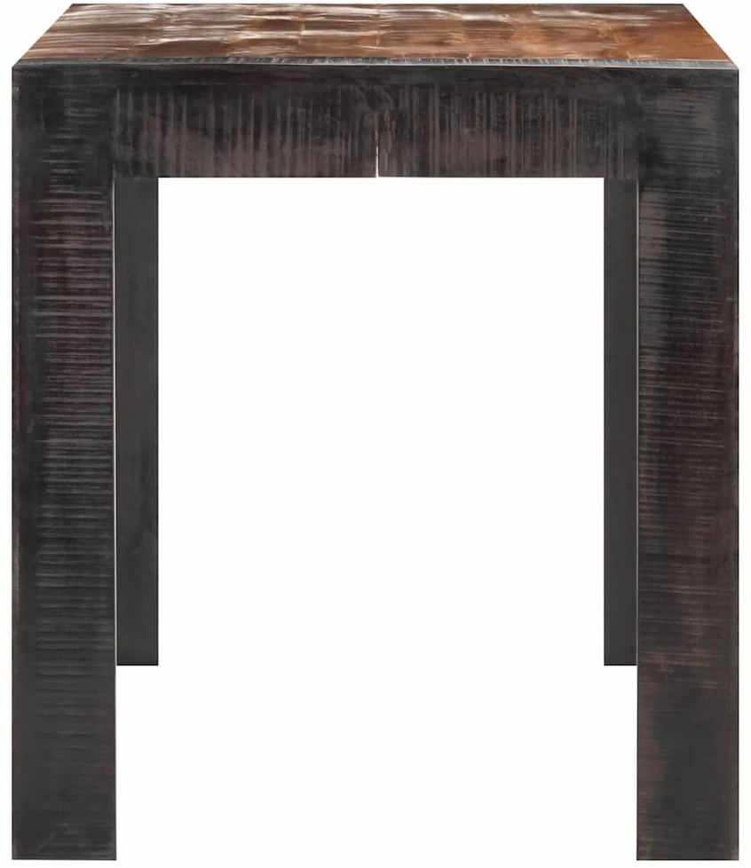 Valgomojo stalas, 140x70x76cm, neapdorota mango mediena