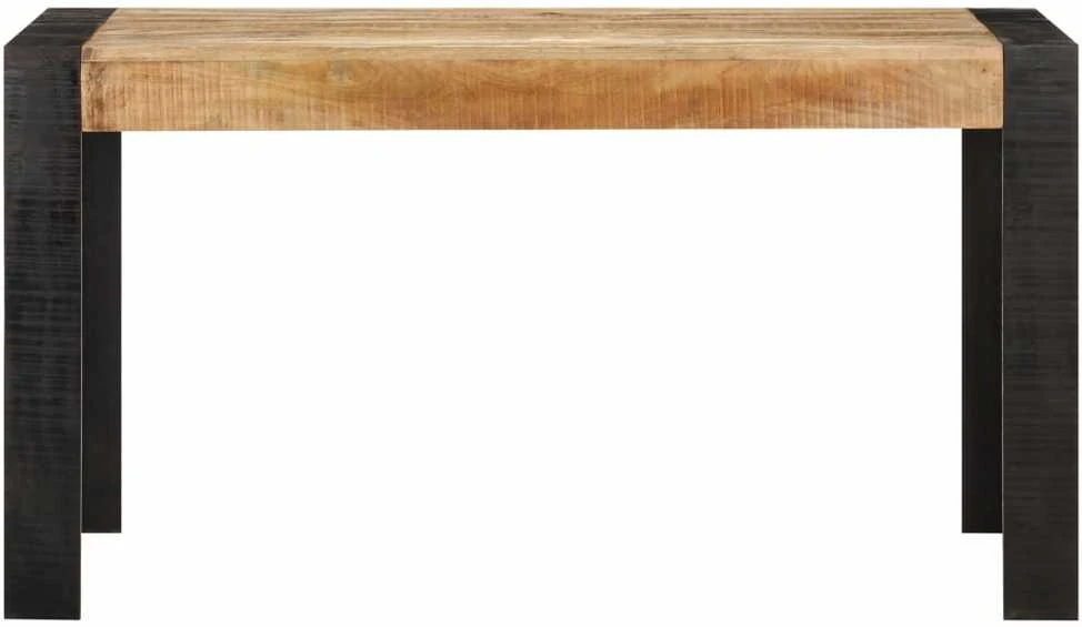 Valgomojo stalas, 140x70x76cm, neapdorota mango mediena