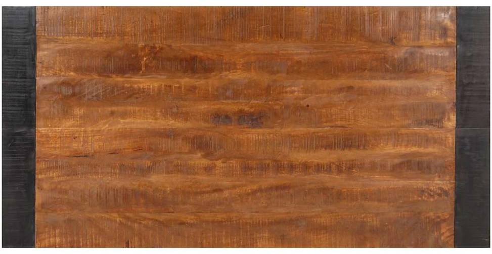Valgomojo stalas, 140x70x76cm, neapdorota mango mediena
