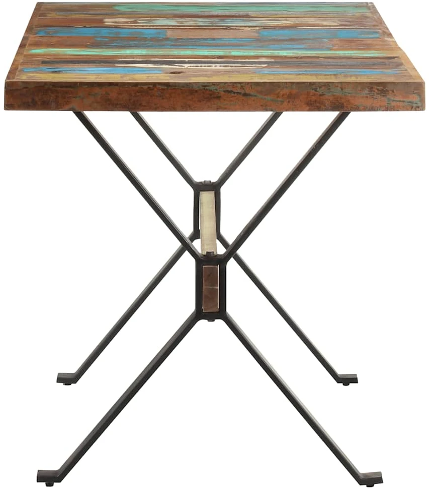 Valgomojo stalas, 140x70x76cm, perdirbtos medienos masyvas
