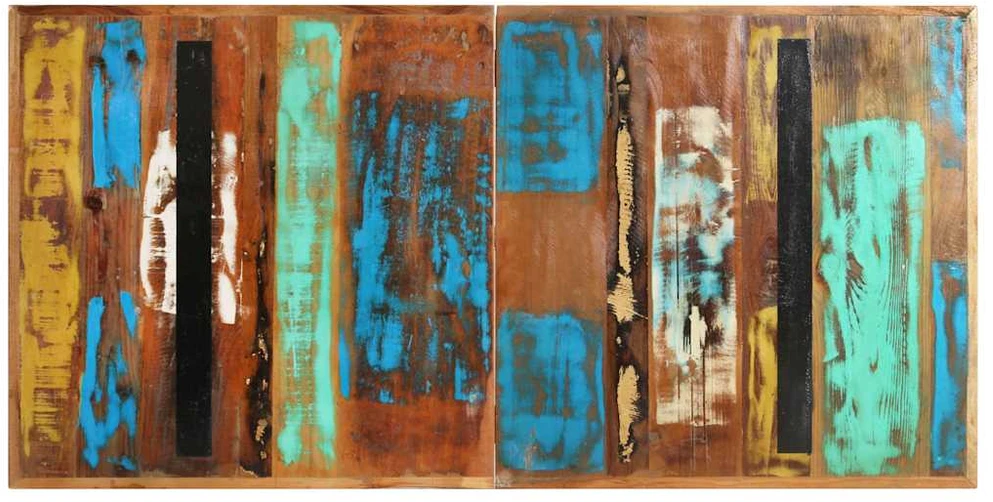 Valgomojo stalas, 140x70x76cm, perdirbtos medienos masyvas