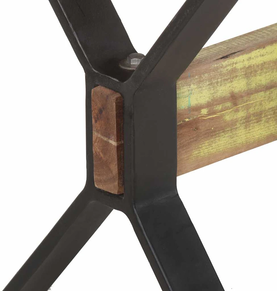 Valgomojo stalas, 140x70x76cm, perdirbtos medienos masyvas