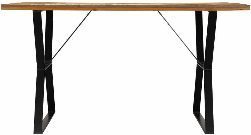 Valgomojo stalas, 140x80x76cm, perdirbtos medienos masyvas
