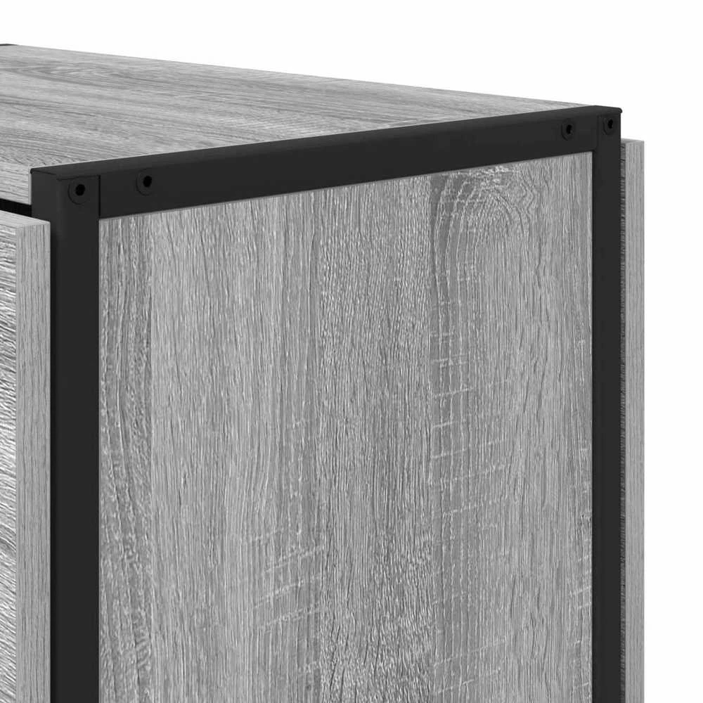 Valgomojo stalas 144 x 60 x 75 cm Apdirbta mediena Pilka Sonoma