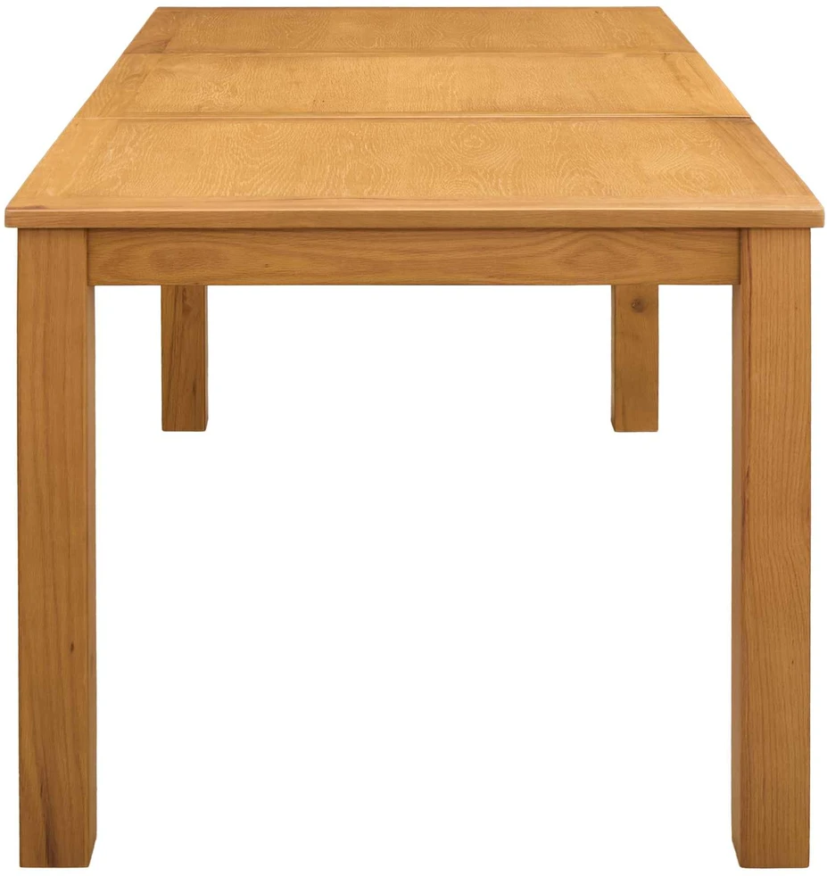 Valgomojo stalas 150 x 85 x 75 cm Kietas ąžuolo medis Natūrali