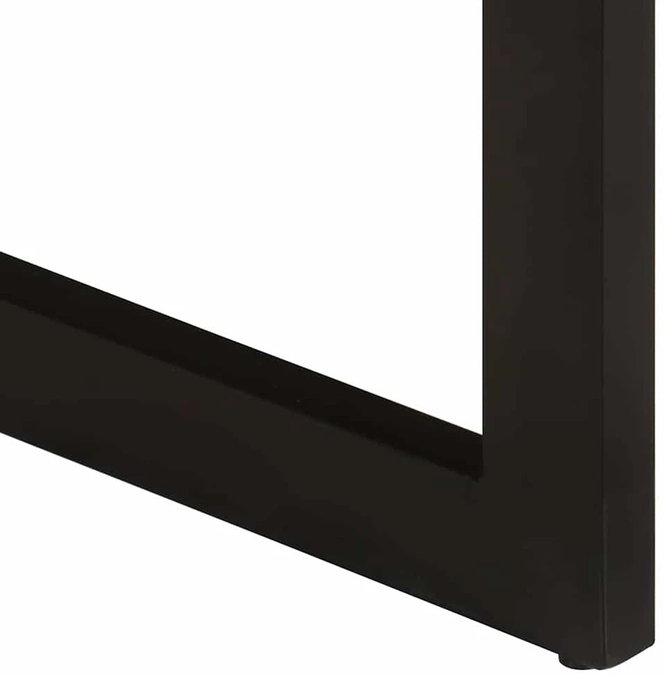 Valgomojo stalas, 150x75cm, perdirbtos medienos masyvas