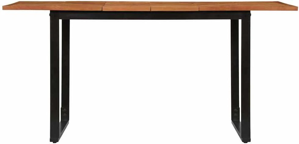 Valgomojo stalas, 160x80x75cm, akacijos medienos masyvas