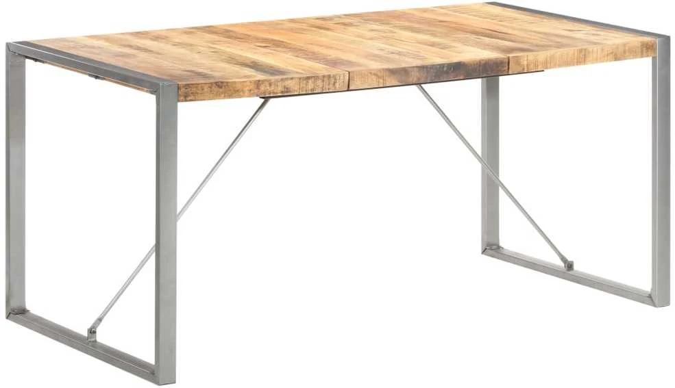 Valgomojo stalas, 160x80x75cm, mango medienos masyvas