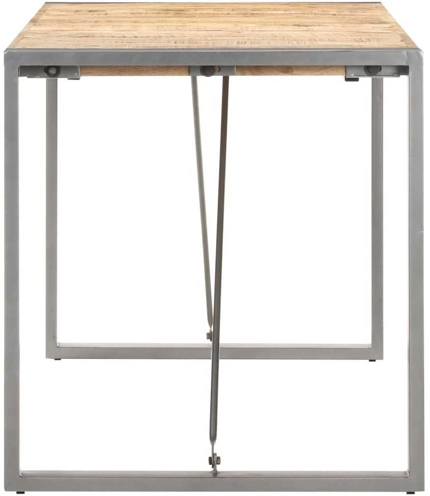 Valgomojo stalas, 160x80x75cm, mango medienos masyvas