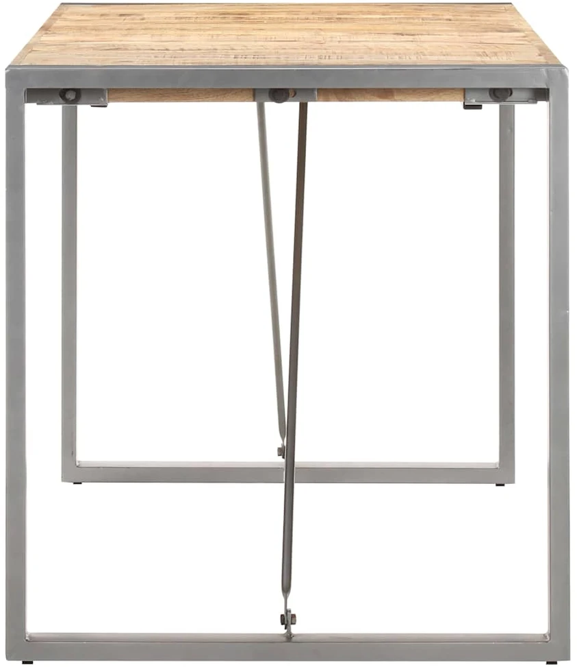 Valgomojo stalas, 160x80x75cm, mango medienos masyvas