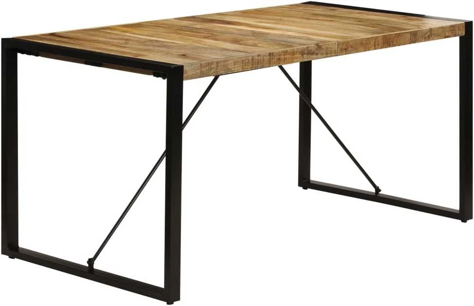 Valgomojo stalas, 160x80x75cm, mango medienos masyvas
