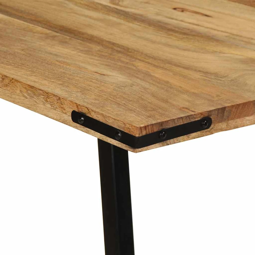 Valgomojo stalas, 160x80x75cm, mango medienos masyvas