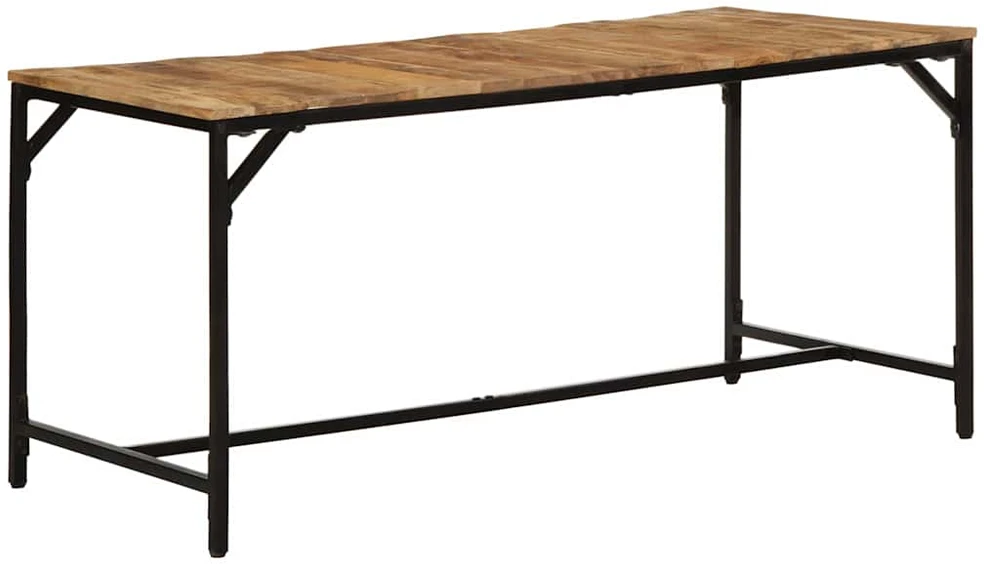 Valgomojo stalas, 160x80x75cm, mango medienos masyvas