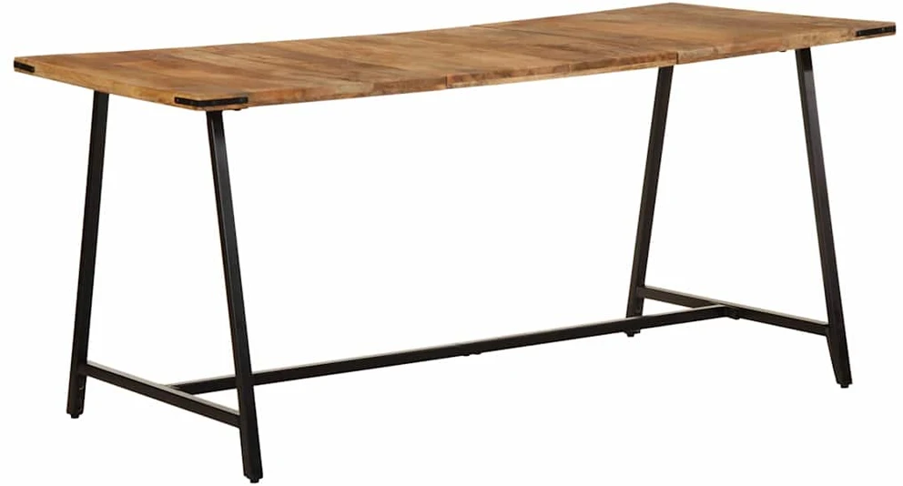 Valgomojo stalas, 160x80x75cm, mango medienos masyvas
