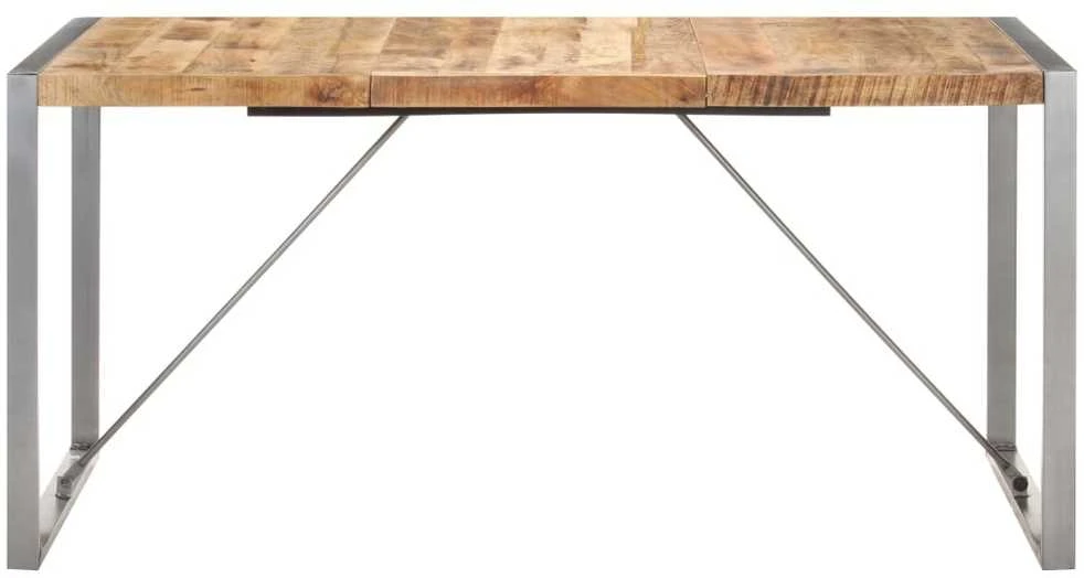 Valgomojo stalas, 160x80x75cm, mango medienos masyvas