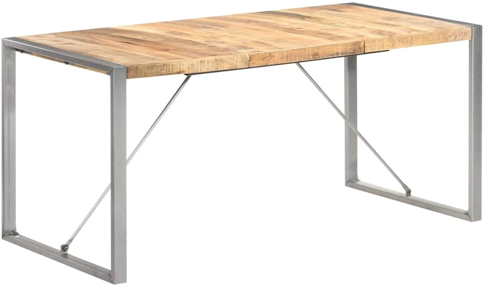 Valgomojo stalas, 160x80x75cm, mango medienos masyvas