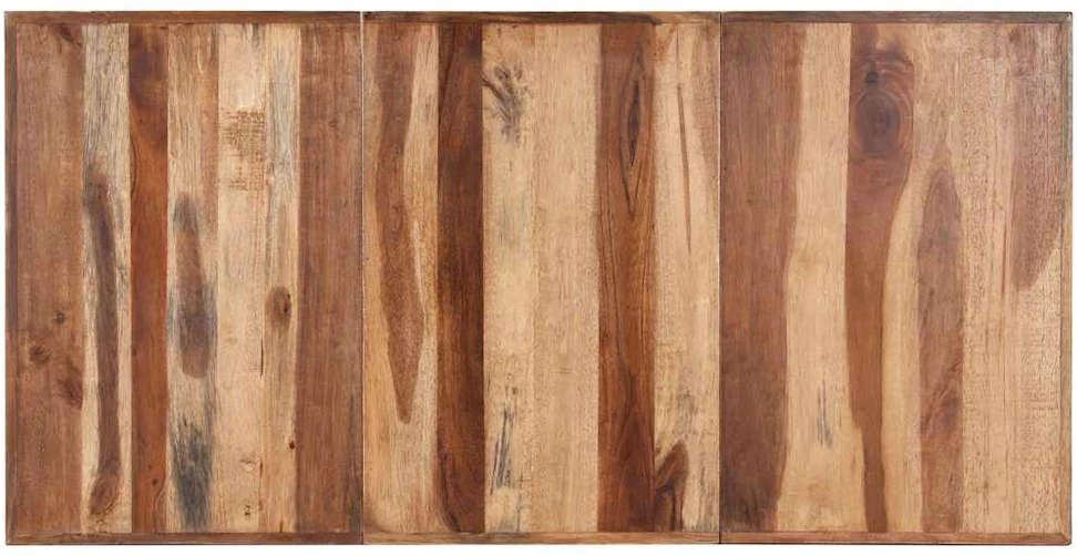 Valgomojo stalas, 160x80x75cm, mediena su medaus apdaila