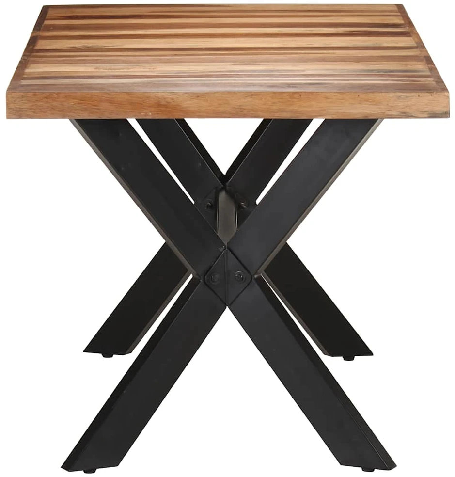 Valgomojo stalas, 160x80x75cm, mediena su medaus apdaila