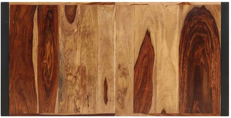 Valgomojo stalas, 160x80x75cm, rausv. dalb. med. masyvas