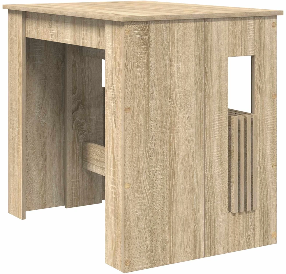 Valgomojo stalas 180 x 85 x 75 cm Apdirbta mediena