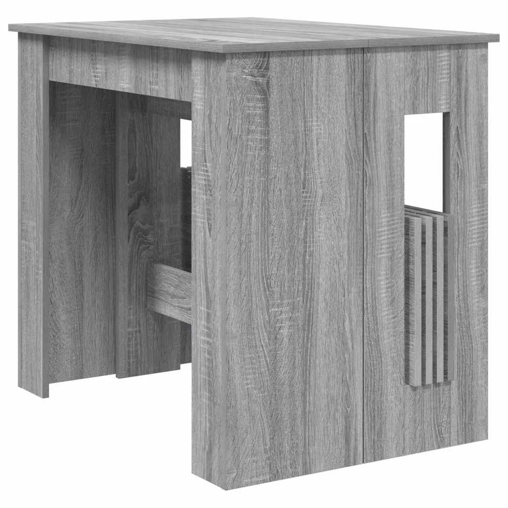 Valgomojo stalas 180 x 85 x 75 cm Apdirbta mediena Pilka Sonoma