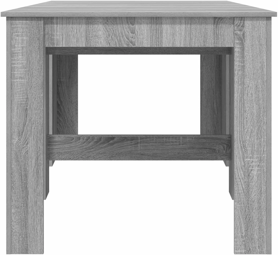 Valgomojo stalas 180 x 85 x 75 cm Apdirbta mediena Pilka Sonoma