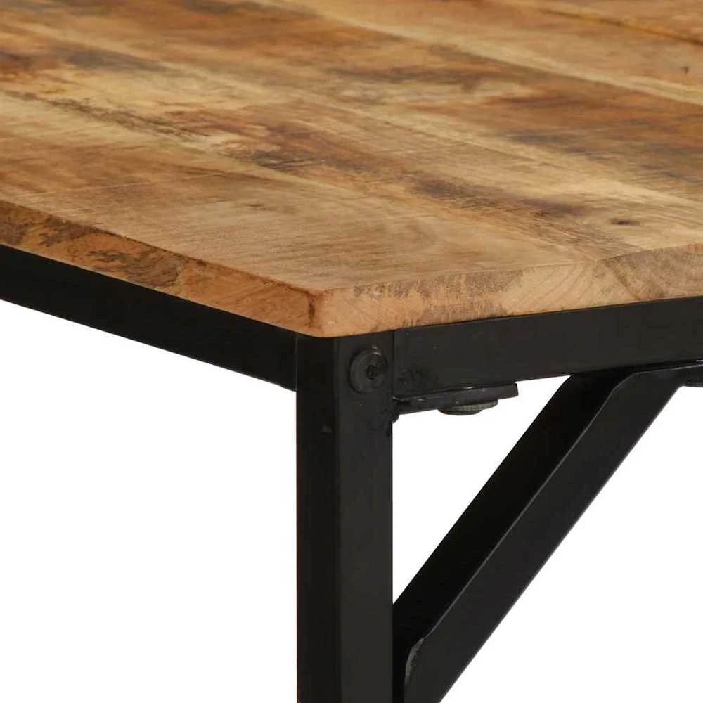 Valgomojo stalas, 180x90x75cm, mango medienos masyvas