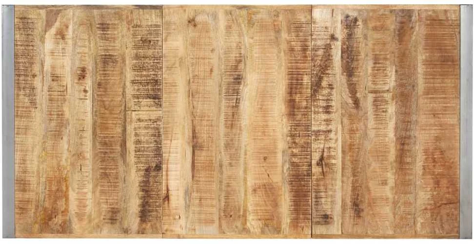 Valgomojo stalas, 180x90x75cm, mango medienos masyvas