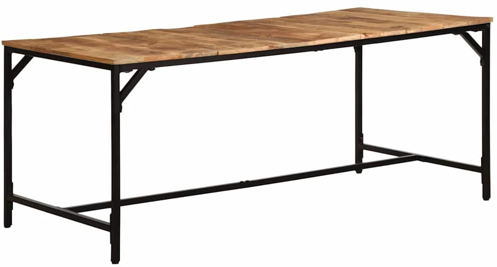 Valgomojo stalas, 180x90x75cm, mango medienos masyvas
