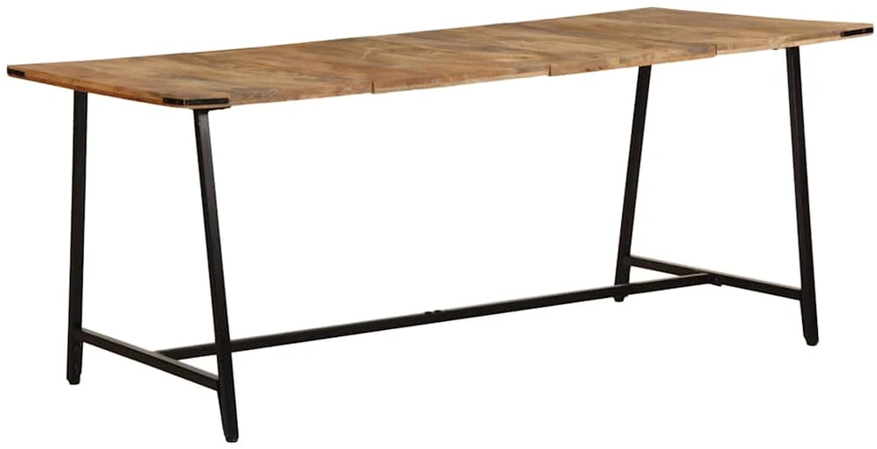 Valgomojo stalas, 180x90x75cm, mango medienos masyvas