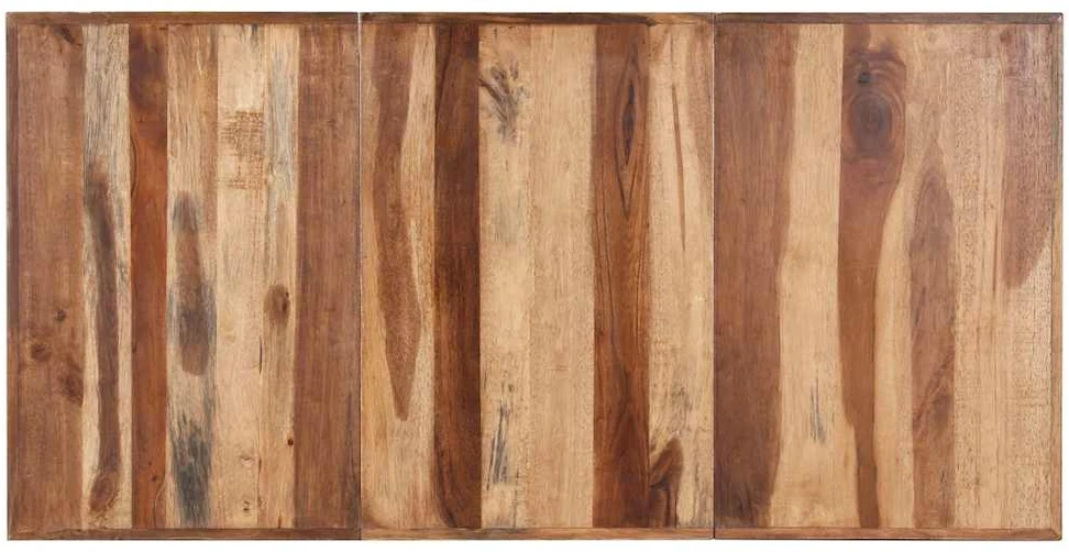 Valgomojo stalas, 180x90x75cm, mediena su medaus apdaila