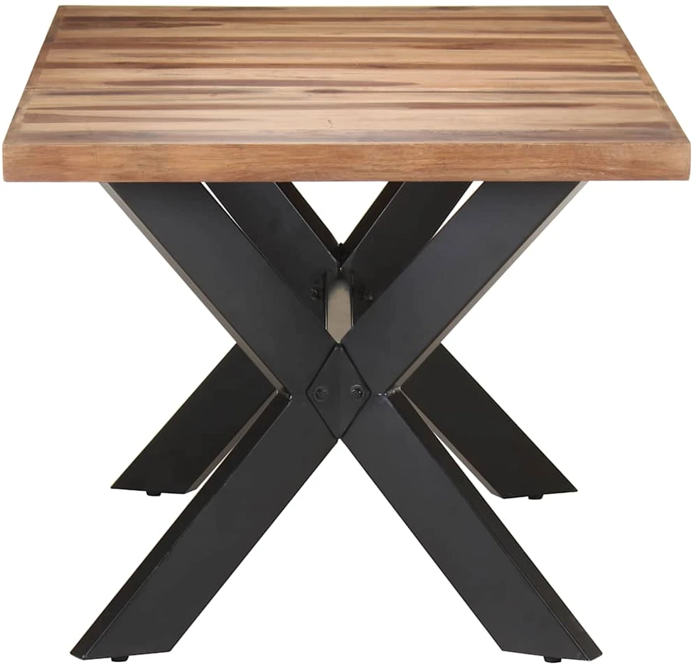 Valgomojo stalas, 180x90x75cm, mediena su medaus apdaila