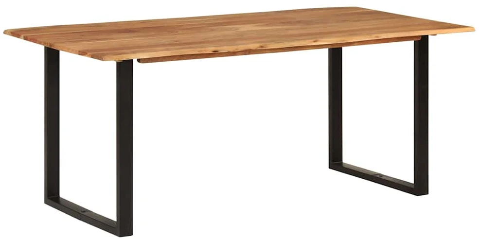 Valgomojo stalas, 180x90x76cm, akacijos medienos masyvas