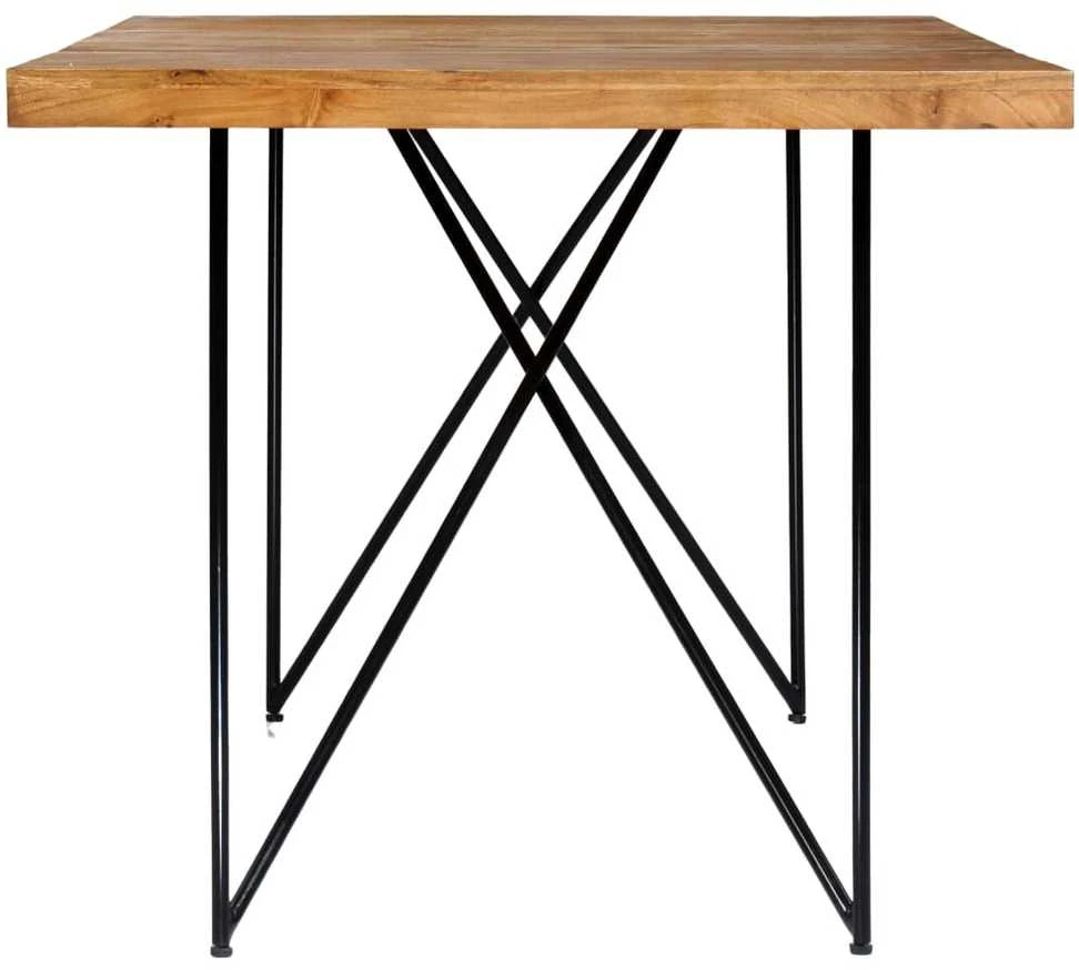 Valgomojo stalas, 180x90x76cm, akacijos medienos masyvas