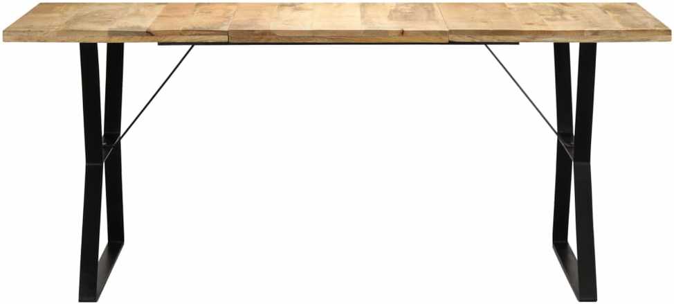 Valgomojo stalas, 180x90x76cm, mango medienos masyvas
